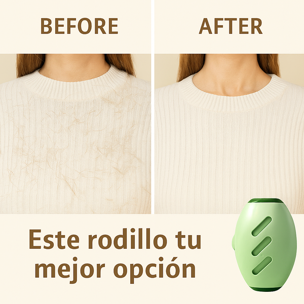Rodillo Quitapelusas Portátil