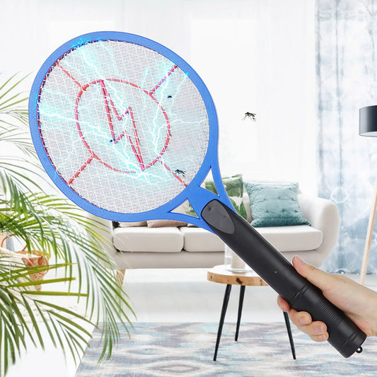 Raqueta Eléctrica Atrapa Mosquitos